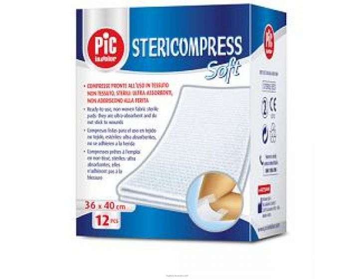 Garza Idrofila Compressa Cutisoft TNT 7,5x7,5cm 12 Pezzi | Più Medical - Foto 2