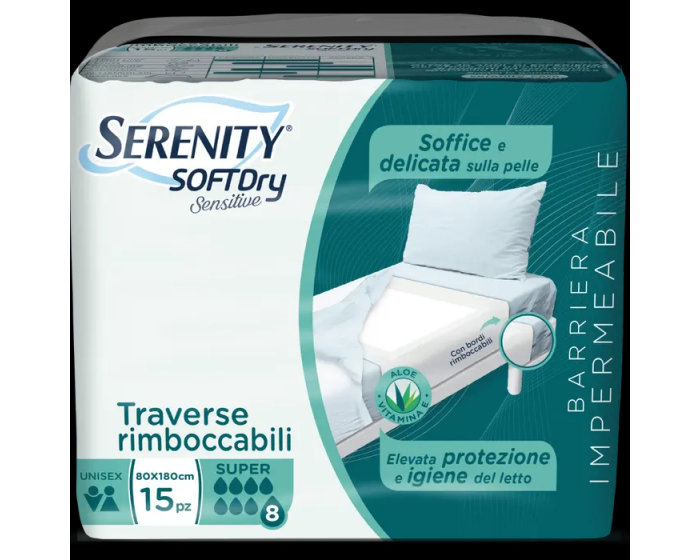 Serenity Soft Dry Sensitive Pants Pannolini Extra Taglia XL 14