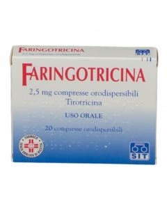 Faringotricina 20 Compresse 2,5mg