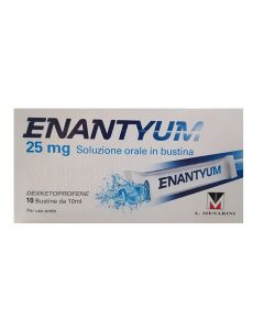 Enantyum 25mg Soluzione Orale Liquida In Bustina 10x10ml