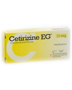 Cetirizina Eg 7 Compresse Rivestite 10 Mg