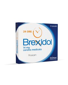 BREXIDOL 14 MG CEROTTO MEDICATO