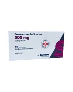 Paracetamolo Sandoz 500mg 20 Compresse