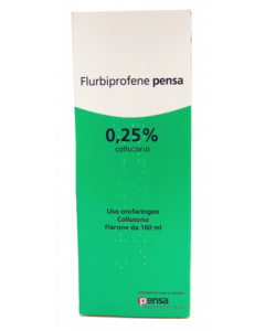 Flurbiprofene Pensa 0,25% Collutorio 160ml