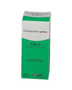 Flurbiprofene Pensa 0,25% Spray Orale 15Ml