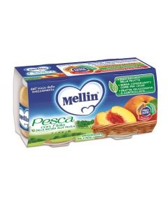 Mellin Omog Pesca Mela 2x100g