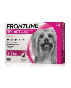 Frontline Tri-act Soluzione Spot-on Per Cani Di 2-5 Kg