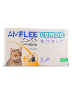 Amflee Combo 50 Mg/60 Mg Soluzione Spot-on Per Gatti E Furetti