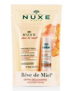 Nuxe Duo Creme Mains/ongles + Stick Levres Hydratant