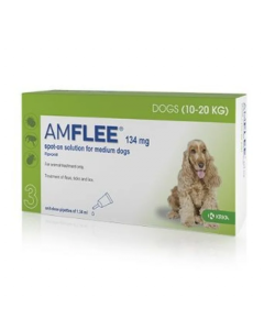 Amflee 134 Mg Soluzione Spot-on Per Cani Di Taglia Media