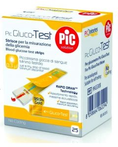 Pic Strisce Glucotest 25pz