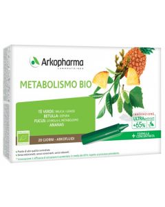 Arkofluidi Ultra Suoni Metabolismo Bio 20 Fiale