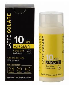 Solare Argan 10spf 125ml Latte