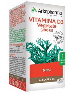 Arkocps Vitamina D3 Veg 45cps