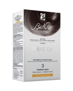 Bionike Shine On Trattamento Colorante Capelli Castano Scuro 3