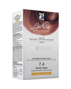 Bionike Shine On Trattamento Colorante Capelli Biondo Ramato 7.4