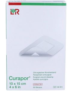 Cer Curapor 10x15cm Ster 50pz
