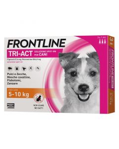Frontline Tri-act Soluzione Spot-on Per Cani Di 5-10 Kg
