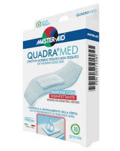 CEROTTO MASTER-AID QUADRA DERMOATTIVO SUPER 10 PEZZI