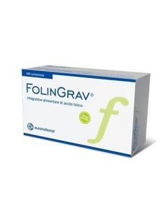 Folingrav 100 Compresse Integratore Alimentare Di Acido Folico