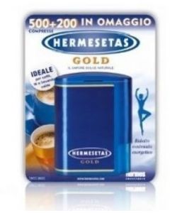 Hermesetas Gold Dolcificante 500 + 200 Compresse
