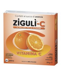 Ziguli C Arancia 40 Confetti 24 G