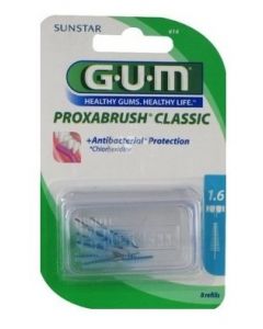 Gum Proxabrush 614 Scovo Protezione Antibatterica 8 Pezzi