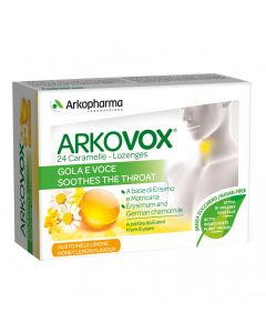 Arkopharma Arkovox Gusto Miele Limone 24 Caramelle