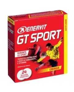 Enervit Gt Sport Limone Integratore Alimentare 24 Tavolette Masticabili