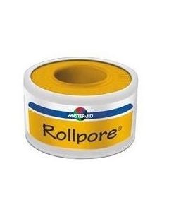 CEROTTO IN ROCCHETTO MASTER-AID ROLLPORE TESSUTO NON TESSUTO 5X1,25
