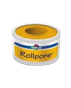 CEROTTO IN ROCCHETTO MASTER-AID ROLLPORE TESSUTO NON TESSUTO 5X2,5