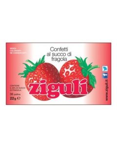 Ziguli Fragola 36 Palline 22g