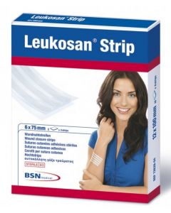 CER LEUKOSAN STRIP 6X75MM 2BX3