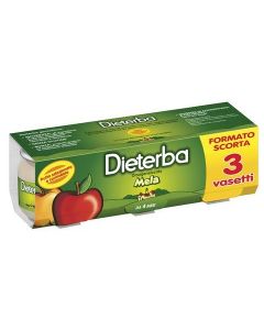 Dieterba Omogeneizzato Mela 3x80g