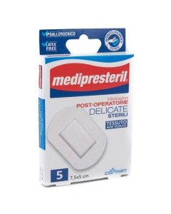 MEDIPRESTERIL P/OP DEL7,5X5 5P