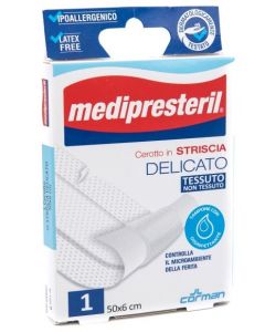 Cerotto Medipresteril In Strisce Misura 6x50cm 1 Pezzo
