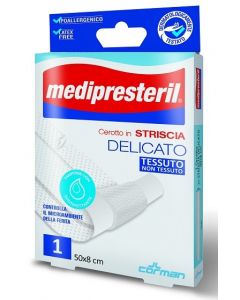 Cerotto Medipresteril In Strisce Misura 8x50cm 1 Pezzo