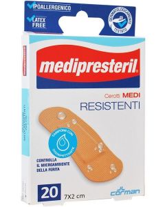 Cerotto Medipresteril Resistenti Medi 7x2cm 20 Pezzi