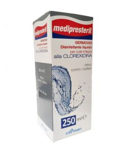 Disinfettante Medipresteril Germoxid Liquido Cute Integra Alla Clorexidina 250 Ml