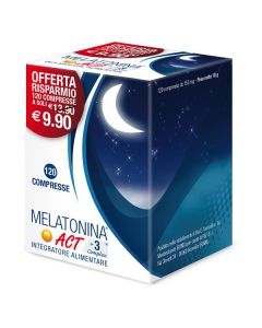 MELATONINA ACT1MG+3COMPLEX120