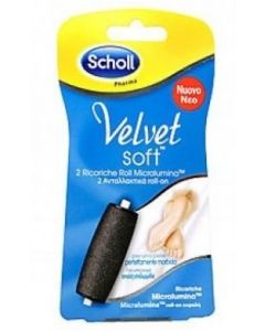Scholl Velvet Soft  Ricariche Roll Professionali 2 Ricambi