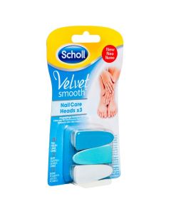 Scholl Velvet Smooth Nail Care Lime Di Ricambio Per Levigare Le Unghie
