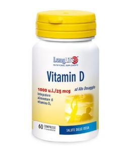 LONGLIFE VITAMINA D3 1000UI 60 COMPRESSE