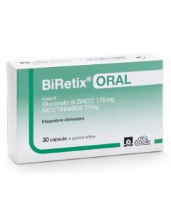 Biretix Oral 30 Capsule Benessere Della Pelle