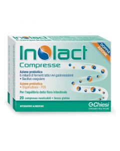 Inolact 20 compresse Masticabili equilibrio intestinale