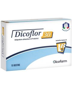 Dicoflor 30 Integratore Alimentare Di Probiotici 15 Bustine