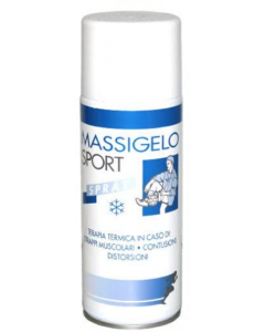 Ghiaccio Istantaneo Massigelo Sport Bomboletta Spray 400ml