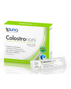 Guna ColostroNoni Integratore Alimentare Senza Glutine 24 Bustine 1,8 g