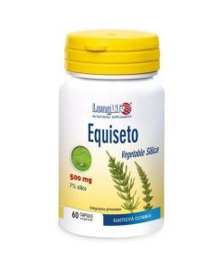 Longlife Equiseto 2,5% In Silice Integratore Alimentare 60 Capsule