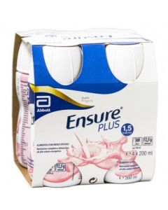 ENSURE PLUS FRAGOLA 4X200ML